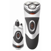 2 in 1 Rechargeable High Quality Men's Electric Shaver with Nose Trimmer